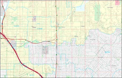 Accurate territories by ZIP code...with full street detail