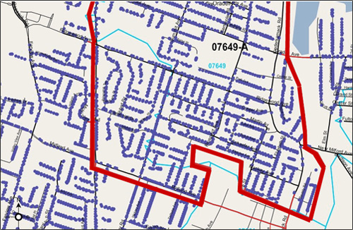 All the data you need, to streets and households